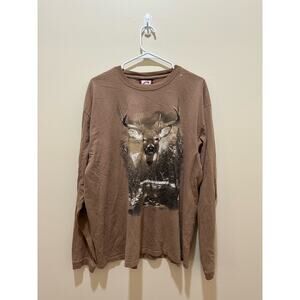 Vintage Legendary Whitetails Long Sleeve Deer Buck TShirt XL